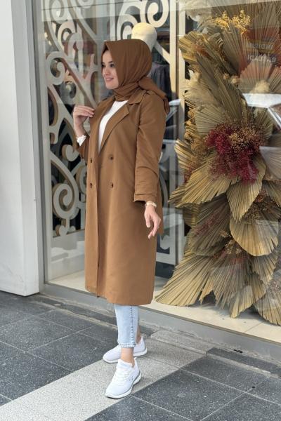 Noshe Trenç Kahverengi