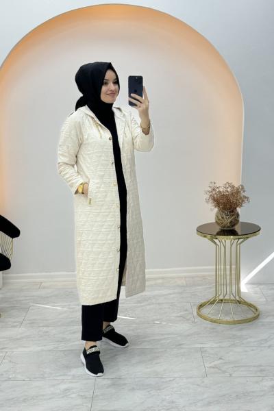 Ayşe Kapitone Kap Bej