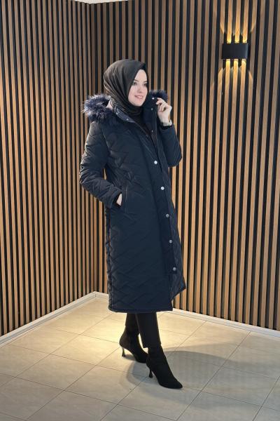 Micca Şişme Mont Lacivert