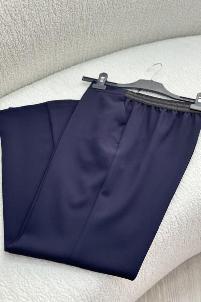 İspanyol Paça Pantolon Lacivert