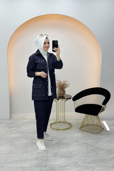 Stella İkili Takım Lacivert