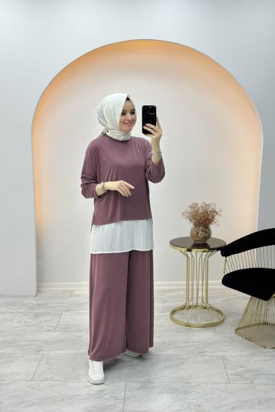 Oysho İkili Sedef Takım Gül