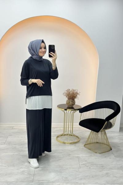 Oysho İkili Sedef Takım Antrasit