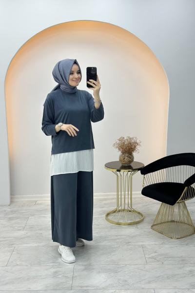 Oysho İkili Sedef Takım Gri