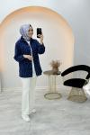 Leyla Kot Ceket Lacivert