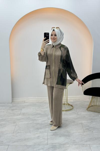 İpek Qupra Takım Sütlü Kahve