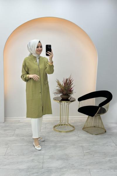 Gaze Pamuk Kap Yeşil