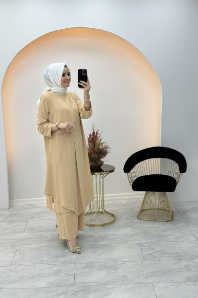 Moda Ferah Takım Bej