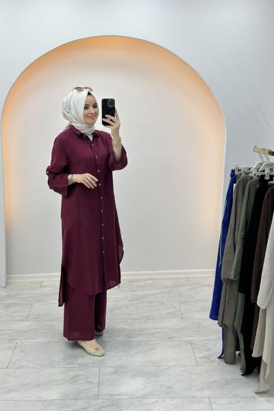 İthal Tasarım Takım Bordo