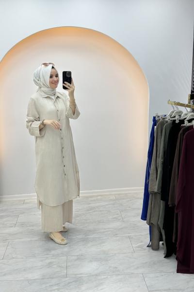 İthal Tasarım Takım Krem