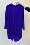 Asimetrik Tunik Mor