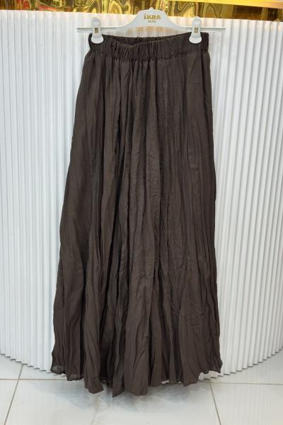 Kraş Etek Kahverengi