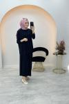 Melina Tunik Takım Siyah