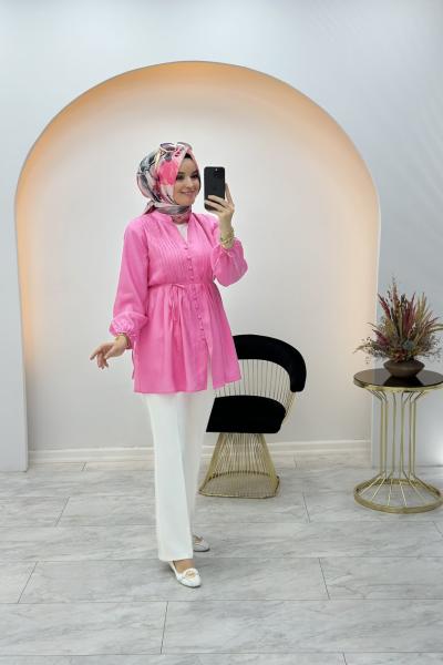 Mimoza Gömlek Pembe