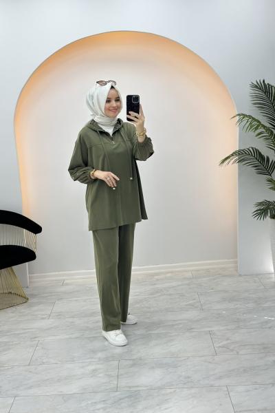 Marcha Spor Oysho Takım Haki