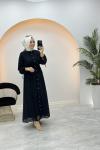 Mimoza Elbise Siyah