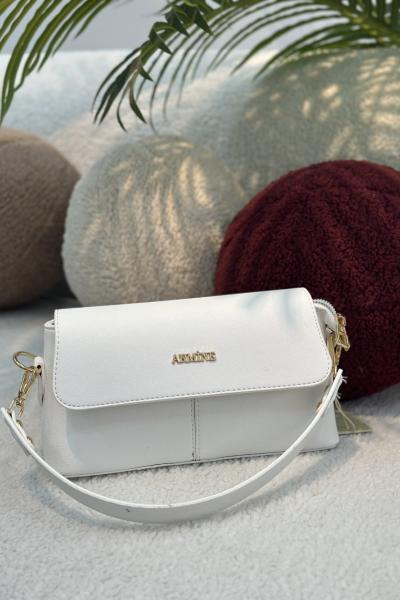 Armine Çanta Beyaz