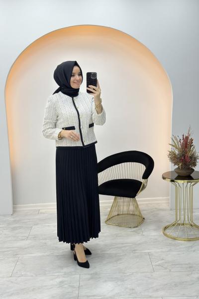 Armine Etekli Takım Ekru