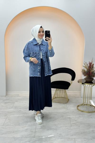 My City Kot Ceket Mavi