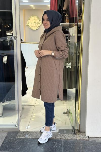 Org Kapitone Kap Sütlü Kahve