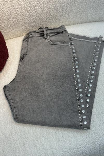 Zımba Kot Pantolon Antrasit