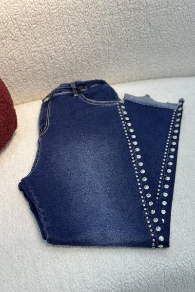 Zımba Kot Pantolon Lacivert