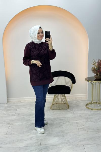 Seçil Tunik Bordo