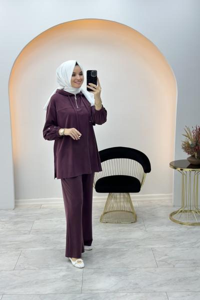 Marcha Spor Oysho Takım Mürdüm