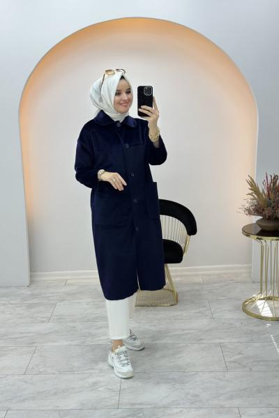 Tay Tüyü Kap Lacivert