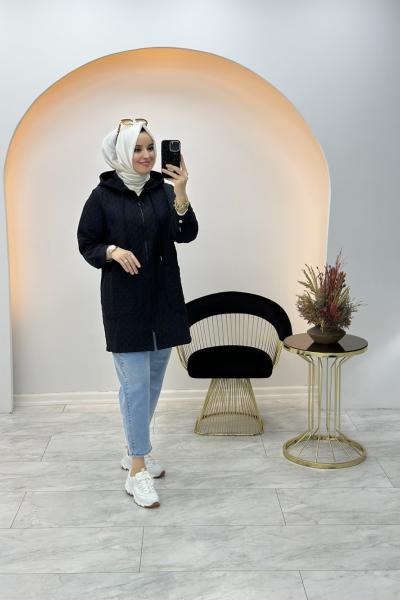 Hilal Kapitone Kap Siyah