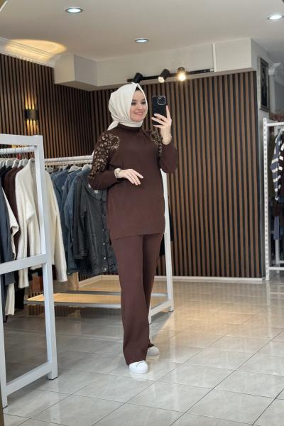 Havva Takım Kahverengi