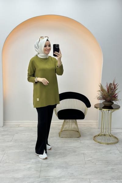 Kado Tunik Yağ Yeşili