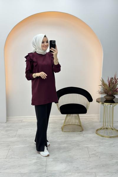 Dila Tunik Bordo