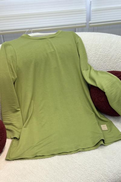 Kado Kısa Tunik Fıstık Yeşili