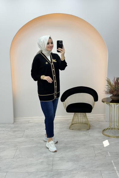 Ayliz Hırka Siyah