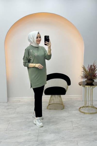 Eva Tunik Mint Yeşili