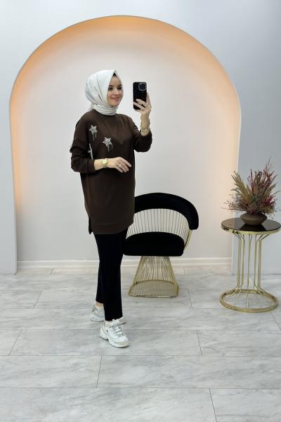 Eva Tunik Kahverengi