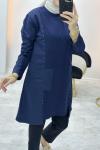 Ayda Tunik Lacivert