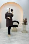 Ayda Tunik Kahverengi