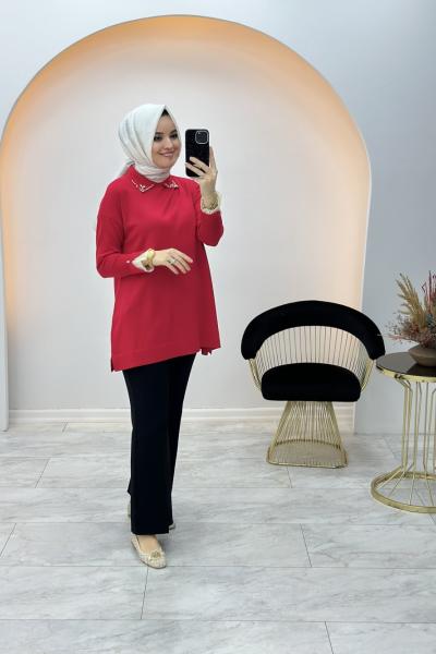 Prenses Tunik Kırmızı