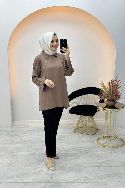 İlay Tunik Sütlü Kahve