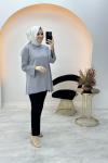 İlay Tunik Gri