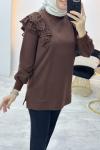 Dila Tunik Kahverengi