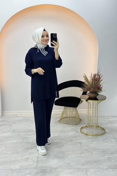 Aleda Takım Lacivert