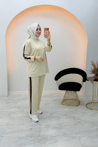 Kampanyalı Spor Şerit Takım Krem