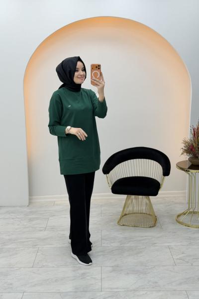 Sonsuzluk Tunik Zümrüt