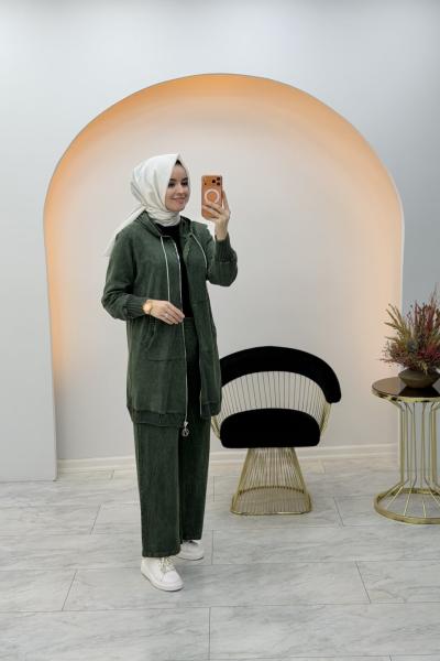 Belin Eskitme Takım Haki