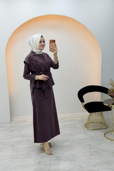 Jupe Elbise Mürdüm