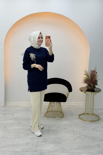 Özün Tunik Lacivert