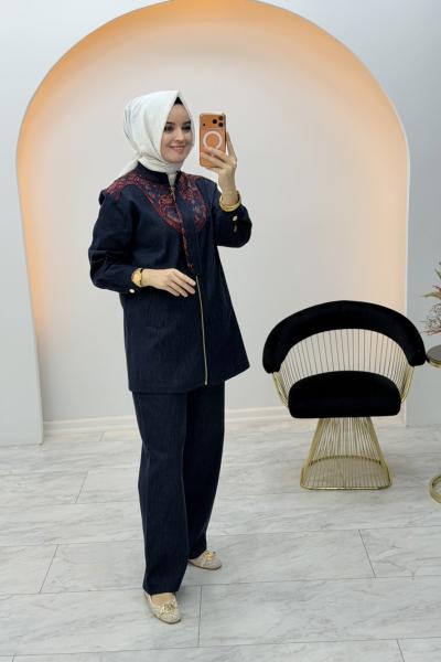 Selis Takım Lacivert